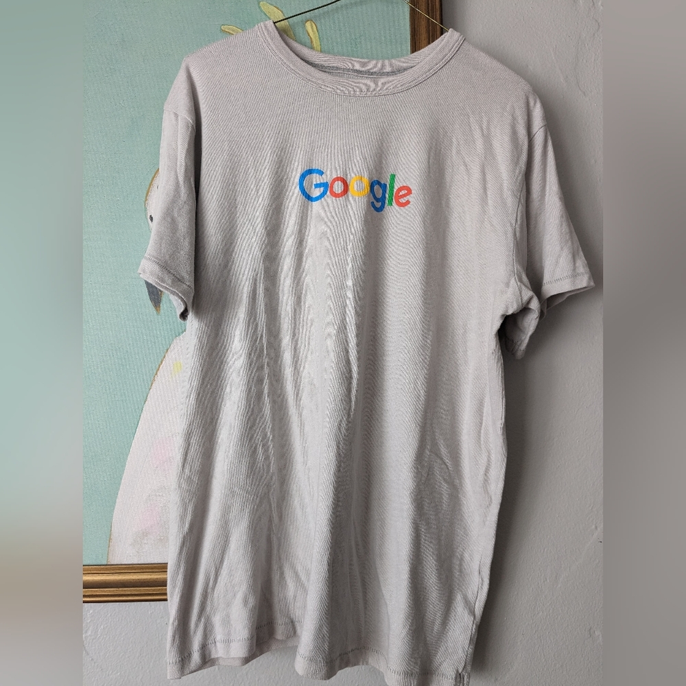 Silicon valley Google 2018 gray business intern rare t-shirt California